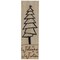 Northlight 15.75" Welcome Winter Wooden Tree Christmas Wall Sign